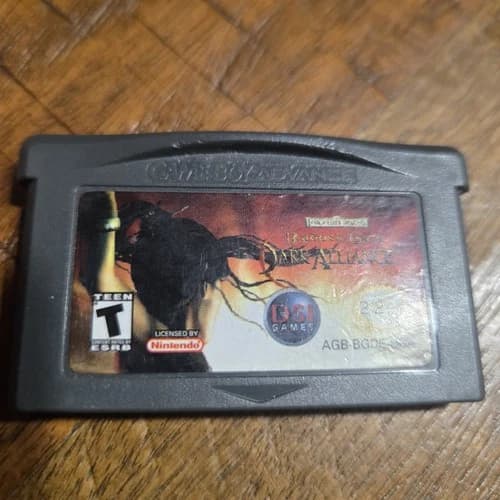 Baldur's Gate: Dark Alliance Nintendo GameBoy Advance GBA Authentic Game TESTED