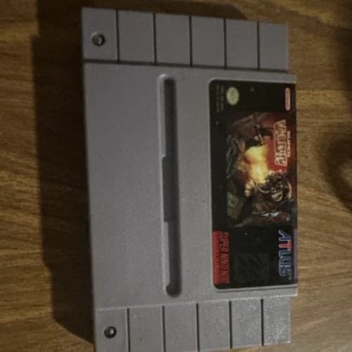 Atlus super valis Iv Cartridge for Super Nintendo SNES NTSC-U/C