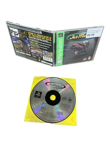 Sony PlayStation 1 PS1 CIB COMPLETE TESTED Jet Moto 2 GH