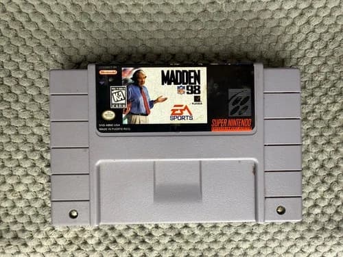Madden NFL 98 (Super Nintendo Entertainment System, 1997)