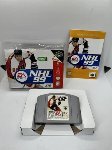 NHL 99 (Nintendo 64 N64, 1998) Complete CIB