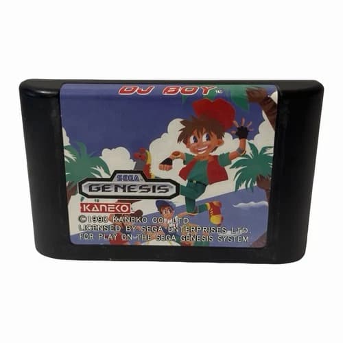 DJ Boy - SEGA Genesis - Authentic, Tested, Working