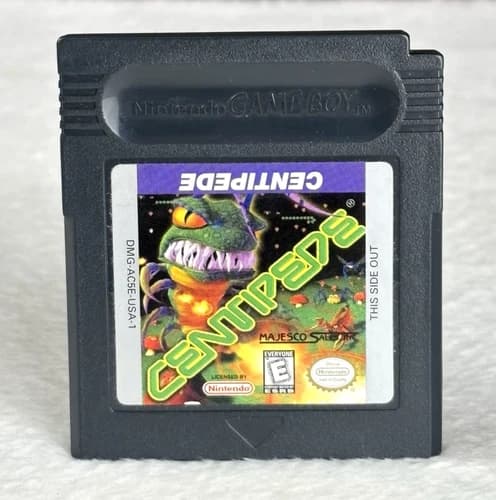 Vintage Nintendo Game Boy Color Centipede Arcade Video Game Cartridge TESTED!