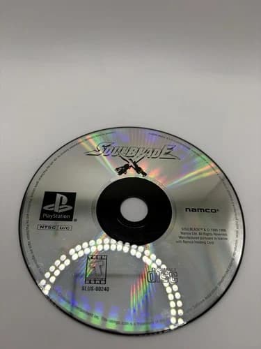 Soul Blade PS1 Original Video Game Sony PlayStation 1, 1996 Disc Only Tested