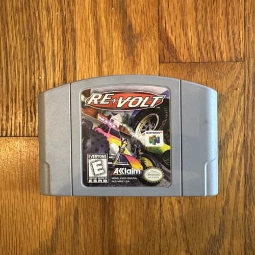 Re-Volt Nintendo 64 N64 Authentic Tested Racing Game Cartridge