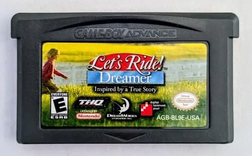 LET'S RIDE! DREAMER NINTENDO GAME BOY ADVANCE SP GBA