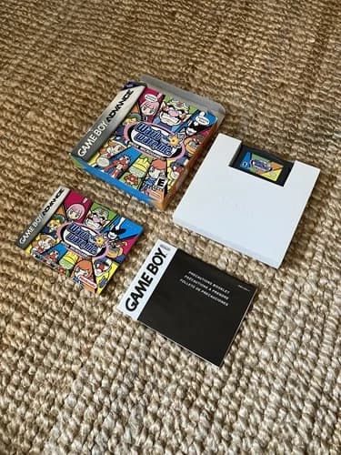 WarioWare, Inc Mega Microgames (Microgame$!) Nintendo Game Boy Advance GBA CIB