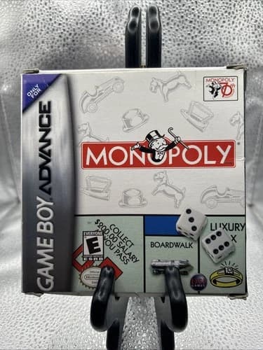 Monopoly Nintendo Game Boy Advance CIB Tested Nice