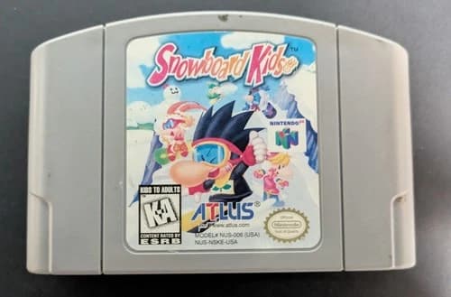 Snowboard Kids N64 – Classic Nintendo 64 Winter Sports Adventure Game Cartridge