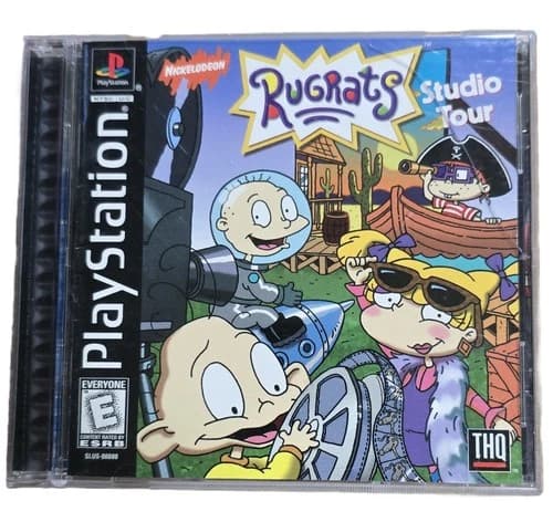 Rugrats: Studio Tour - Sony PlayStation 1 PS1 - Complete