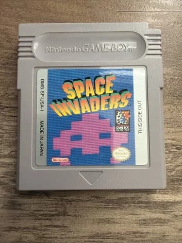 Space Invaders (Nintendo Gameboy, 1994) Tested