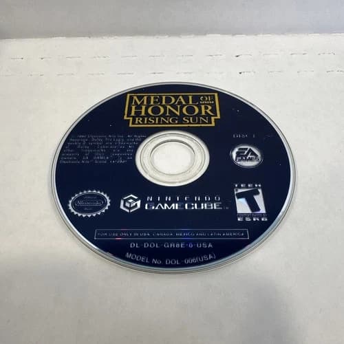 Nintendo GameCube (Disk Only) Medal Of Honor Rising Sun