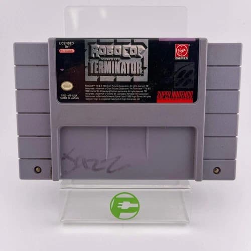 Robocop vs The Terminator (Super Nintendo SNES, 1993) Cartridge Only