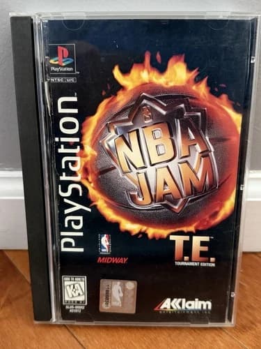 Acclaim NBA Jam T.E. Tournament Edition COMPLETE PS1 Game