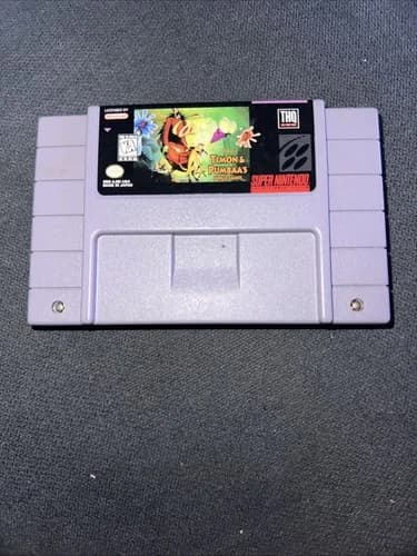 timon and pumbaa snes