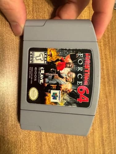 Fighting Force 64 (Nintendo 64) N64 authentic video game cart only FIGHT brawl