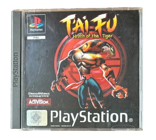T'AI FU WRATH OF THE TIGER - SONY PLAYSTATION 1