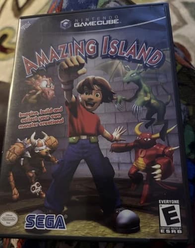 Amazing Island Nintendo GameCube Tested Working Complete CIB
