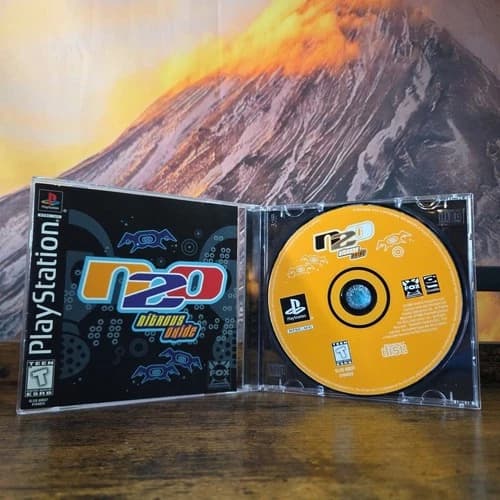 N2O: Nitrous Oxide - PlayStation 1 PS1 1998 Crystal Method CIB Complete -Tested