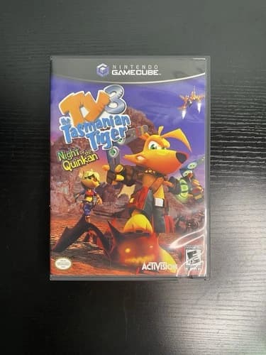 Ty the Tasmanian Tiger 3: Night of the Quinkan Nintendo GameCube 2005 Complete
