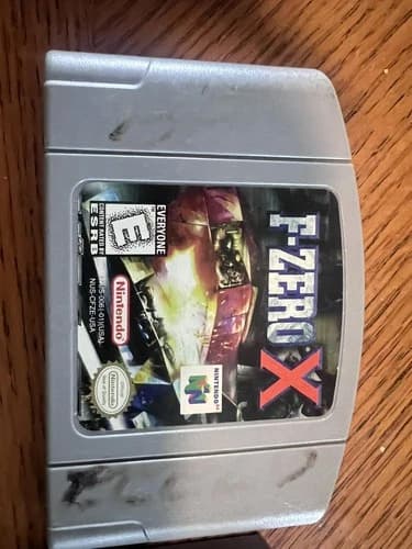 F-Zero X (Nintendo 64) N64 F Zero Cpt. Falcon racing fun video game authentic