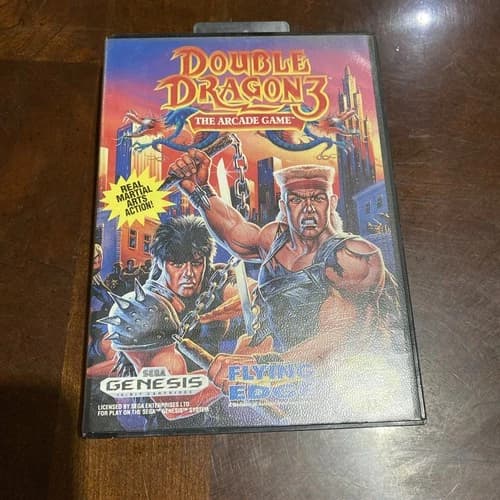 Double Dragon 3: The Arcade Game (Sega Genesis, 1992) CIB