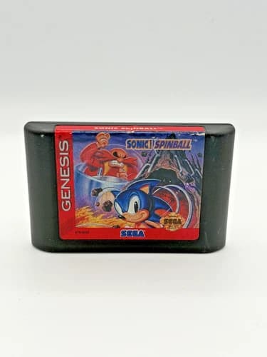 Sonic Spinball Sega Genesis Game Cartridge Only Tested Working Authentic