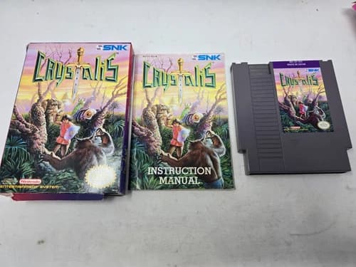 Crystalis Nintendo NES Complete Tested