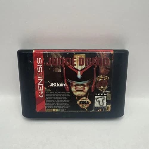 Judge Dredd SEGA Genesis Game Cartridge ACCLAIM