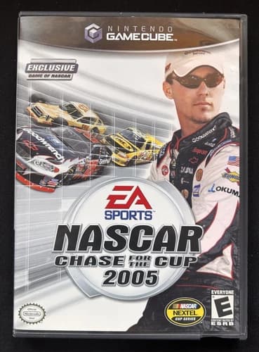 Nascar 2005 Chase for the Cup Complete w/ Manual Gamecube Nintendo