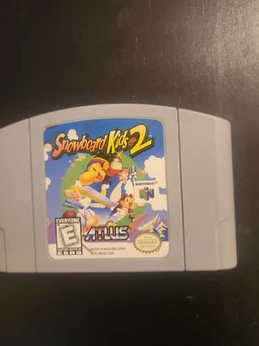 Snowboard Kids 2 Nintendo N64 Authentic Game Cartridge Tested Working