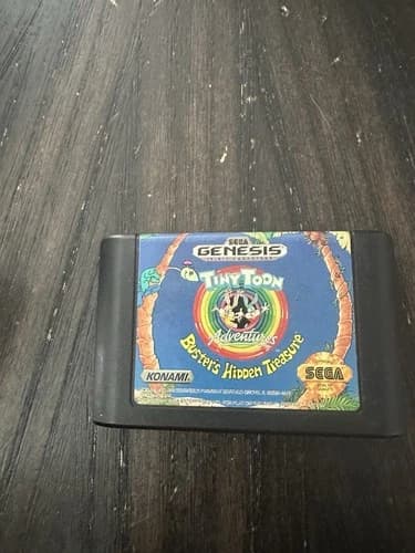 Sega Genesis Game Only Tiny Toon Adventures Buster’s Hidden Treasure