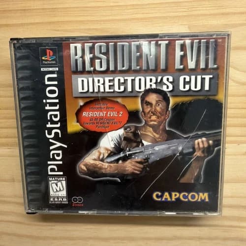Resident Evil Directors Cut (PS1 PlayStation 1)works Complete CIB🔥Nice Shape!