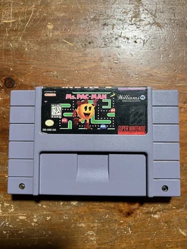 Ms. Pac-Man (Super Nintendo Entertainment System, 1996)