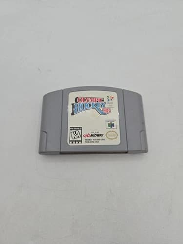 Olympic Hockey 98 (Nintendo 64, 1998) Clean Tested Authentic N64 Mint Rare Retro