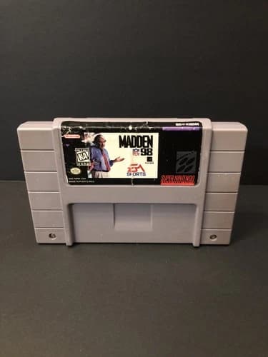 Madden NFL 98 (Super Nintendo Entertainment System, 1997)