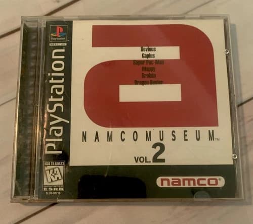 Namco Museum Volume 2 (Sony PlayStation 1 PS1, 1996) CIB w/ Registration Card
