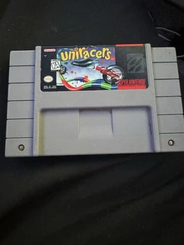 Uniracers Nintendo SNES Super Nintendo 1994 Game Cartridge Tested