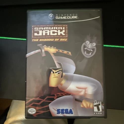 Samurai Jack: The Shadow of Aku (Nintendo GameCube, 2004)CIB RARE TESTED