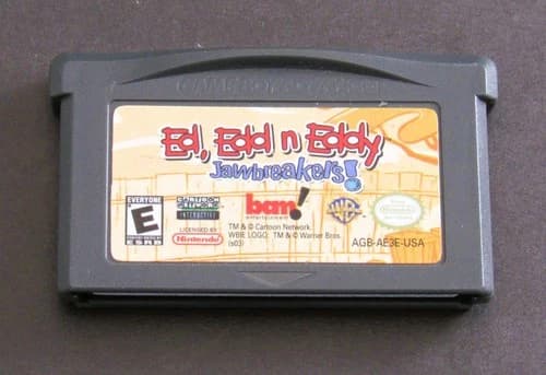 Ed, Edd n Eddy: Jawbreakers Nintendo GameBoy Advance GBA Authentic Tested!