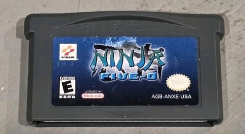 AUTHENTIC! Ninja Five O - GameBoy Advance GBA - Cart Only