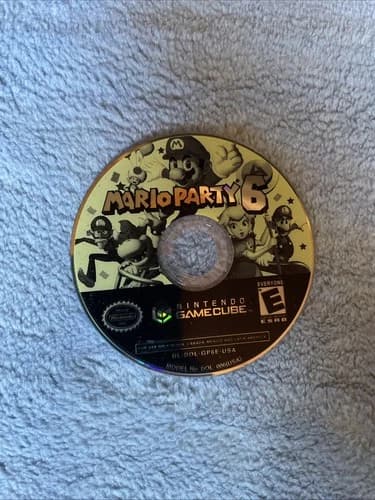 Nintendo Mario Party 6 GameCube Disc Only NTSC-U/C E 2004