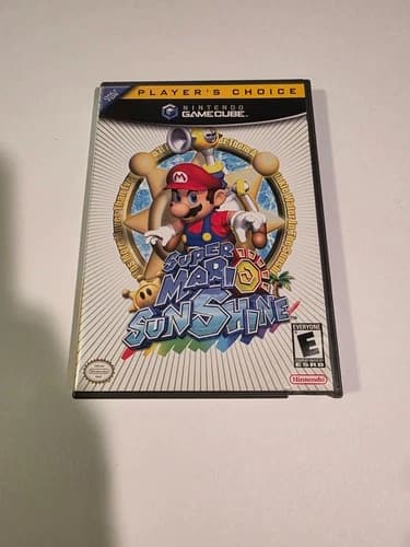 Super Mario Sunshine (Nintendo GameCube, 2002) ☆ Authentic ☆