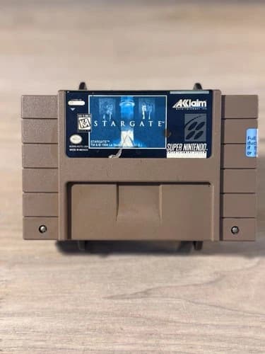 Stargate (Super Nintendo Entertainment System, SNES, 1995) Tested