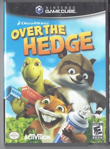 Nintendo GameCube Game Over The Hedge 100% complete