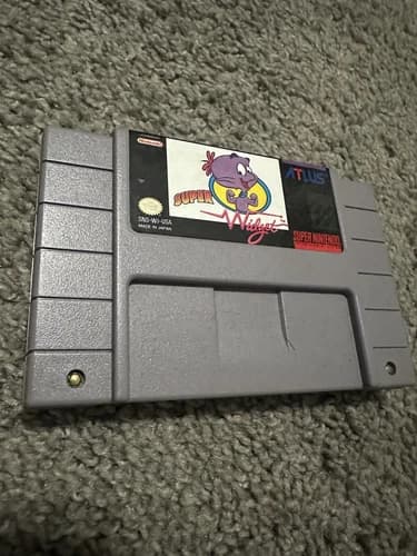 Super Widget (Super Nintendo SNES 1993) Cart Only Clean Tested Authentic