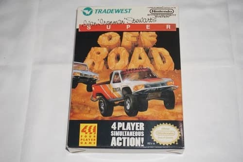 Super Off Road Ivan 'Ironman' Stewart's (Nintendo NES) Complete in Box CIB