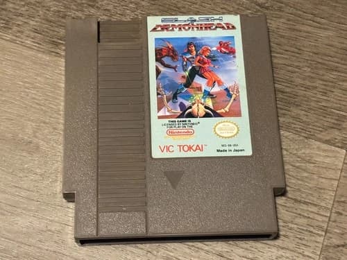 Clash at Demonhead Nintendo Nes Cleaned & Tested Authentic