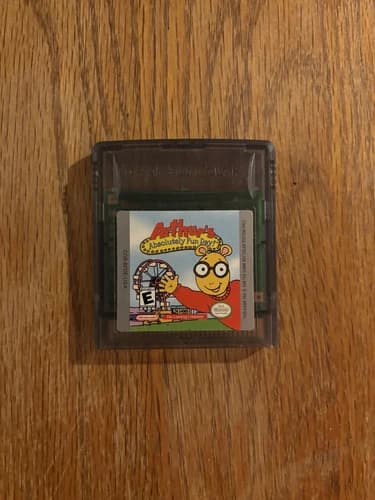 Arthur's Absolutely Fun Day (Nintendo Game Boy Color, 2000)