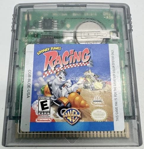 Looney Tunes Racing 1988 Nintendo Game Boy Color Game Cartridge Original